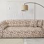 Cady Sofa 3-Sitzer Beige Gemustert 0