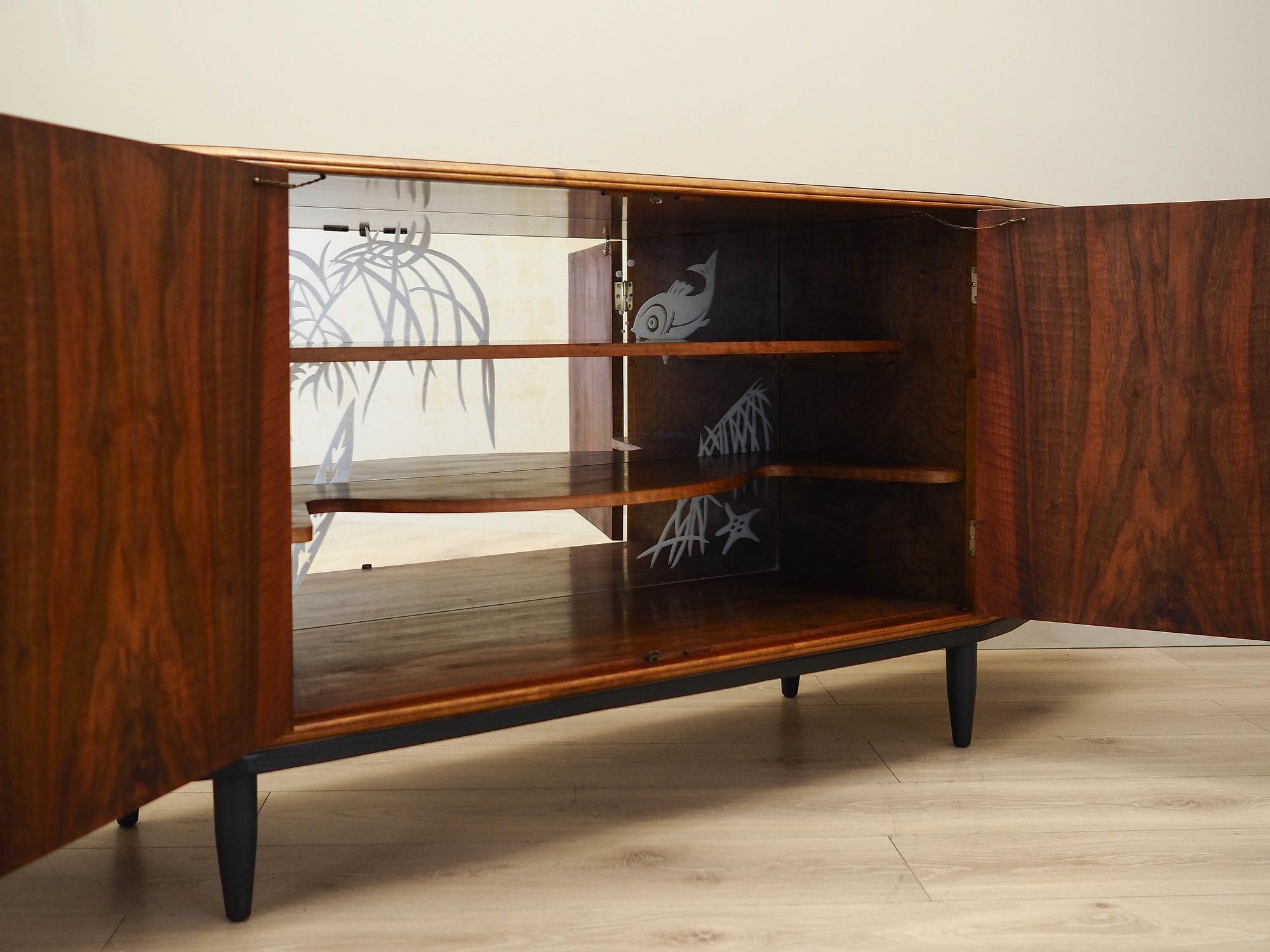 Sideboard Walnuss 1960er Jahre  12