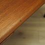 Teak table brown 1970s 11