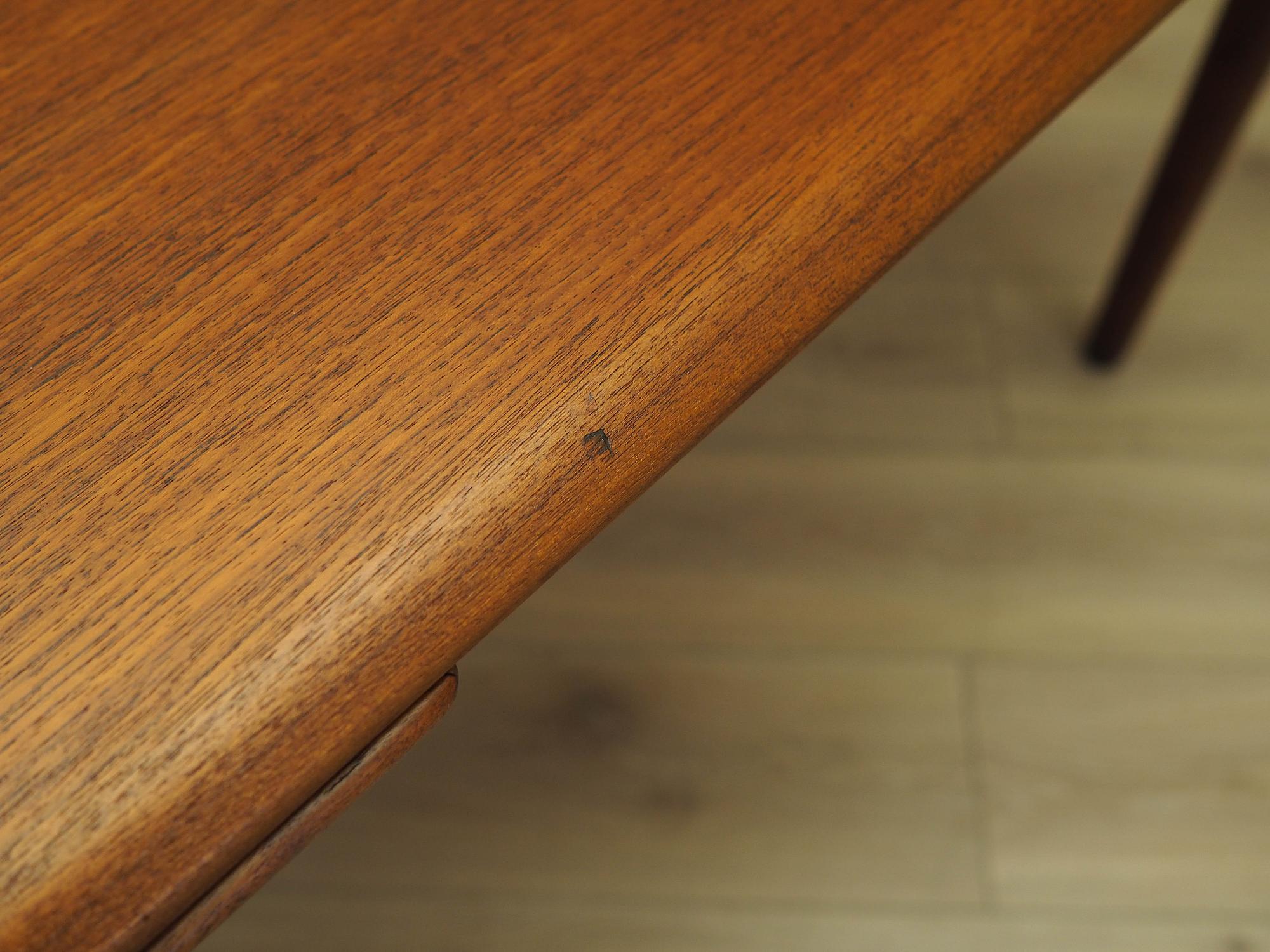 Teak table brown 1970s 11