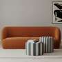 Design-Award-Winning Paula Sofa 3-Sitzer Moss Rust 3