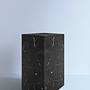 Beistelltisch Marquina-Marmor Schwarz 0