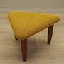 Stool mustard yellow 1990s 5