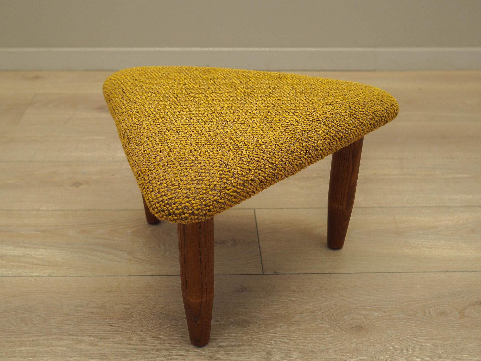 Stool mustard yellow 1990s 5