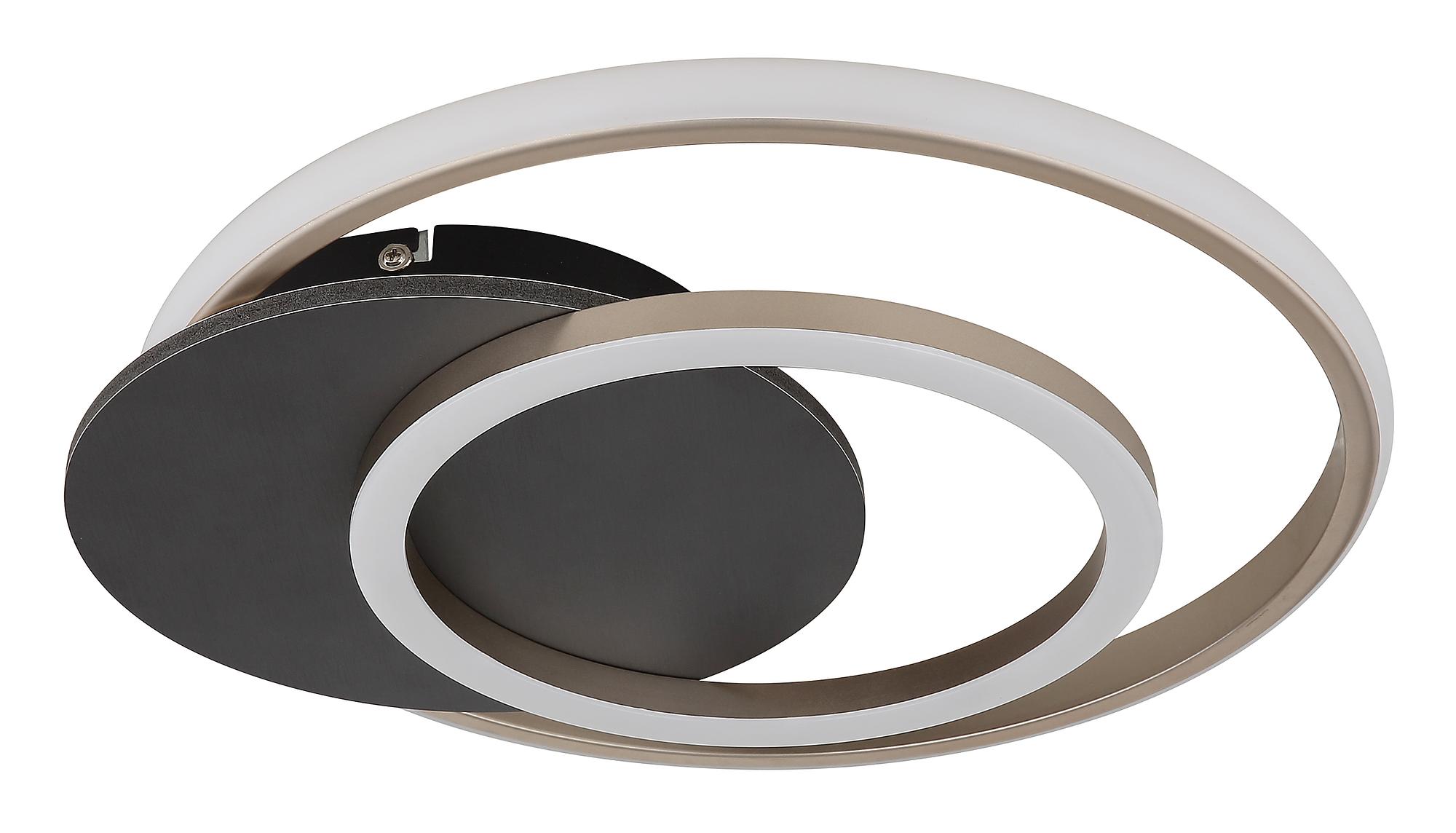 LED Ceiling Light Julio 1-Light Acrylic Glass Grey 4
