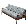 3-seater teak sofa 1970s 0