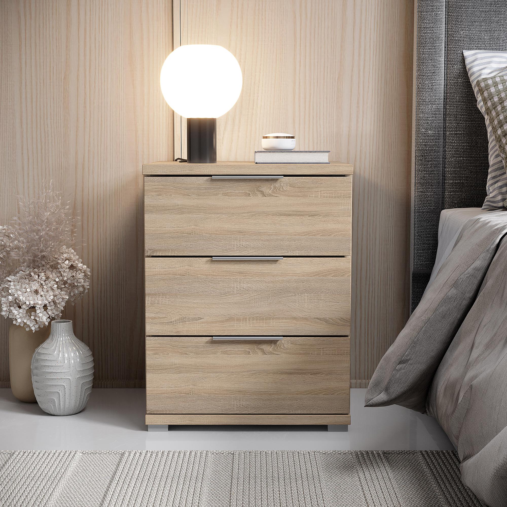 Expedito Nightstand Sonoma Oak Decor 61 cm 2