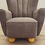 Armchair Textile Grey 10