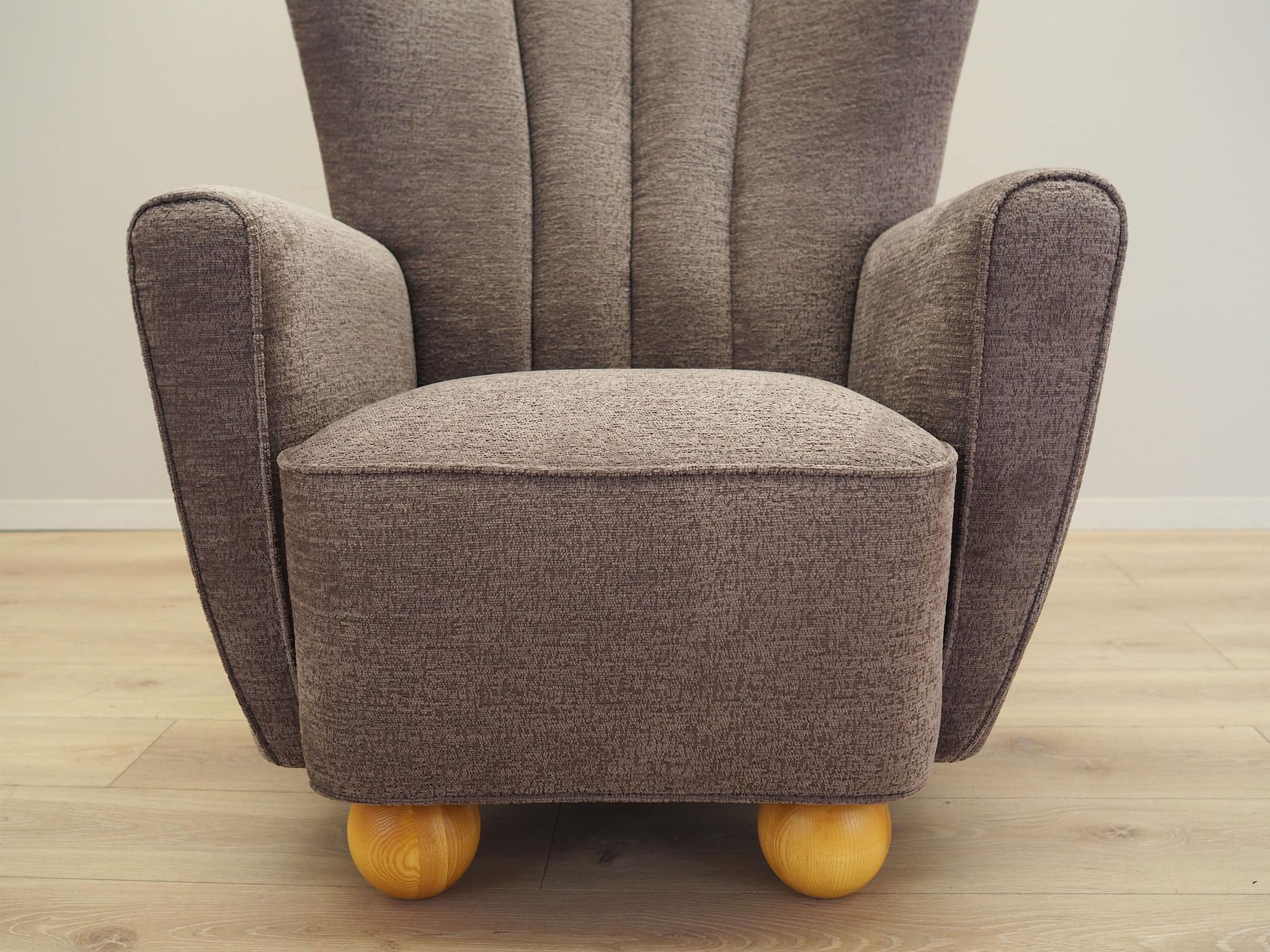 Armchair Textile Grey 10