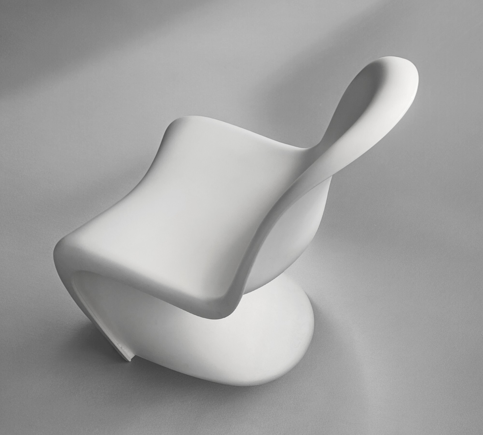 Panton Chair Kunststoff Weiß 2