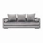 Copenhagen Sofa 3-seater Velvet Silver 0