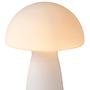 Fungo Tischleuchte Opalglas Weiß 3