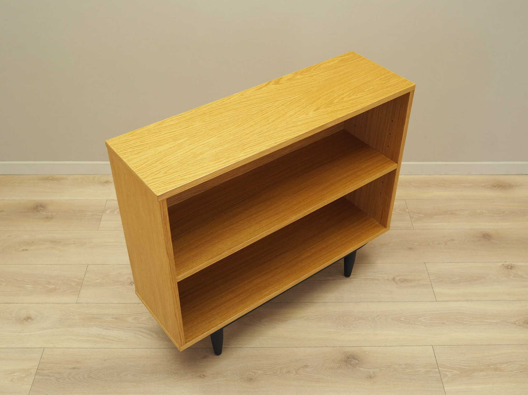 Vintage bookshelf oak brown 1990s 4