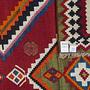 Kilim Gashgai Teppich Mehrfarbig 3