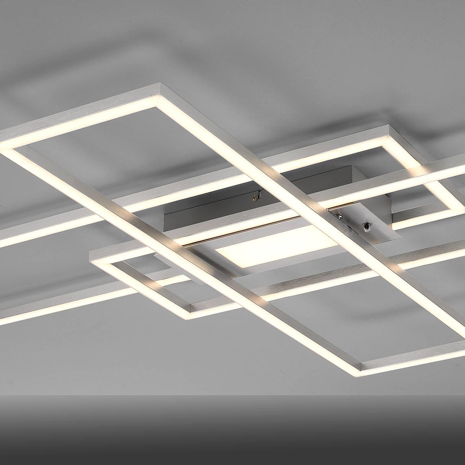 LED-Deckenleuchte Asmin Typ A Polycarbonat Aluminium 3