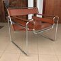 Vintage Marcel Breuer Wassily Chair Braun 1980er Jahre 0