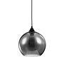 Pendelleuchte Bergen Rauchglas Metall 0
