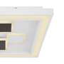 LED Deckenleuchte 2-flammig Acrylglas Metall lackiert 4