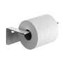 Toilettenpapierhalter Edelstahl Silber 0