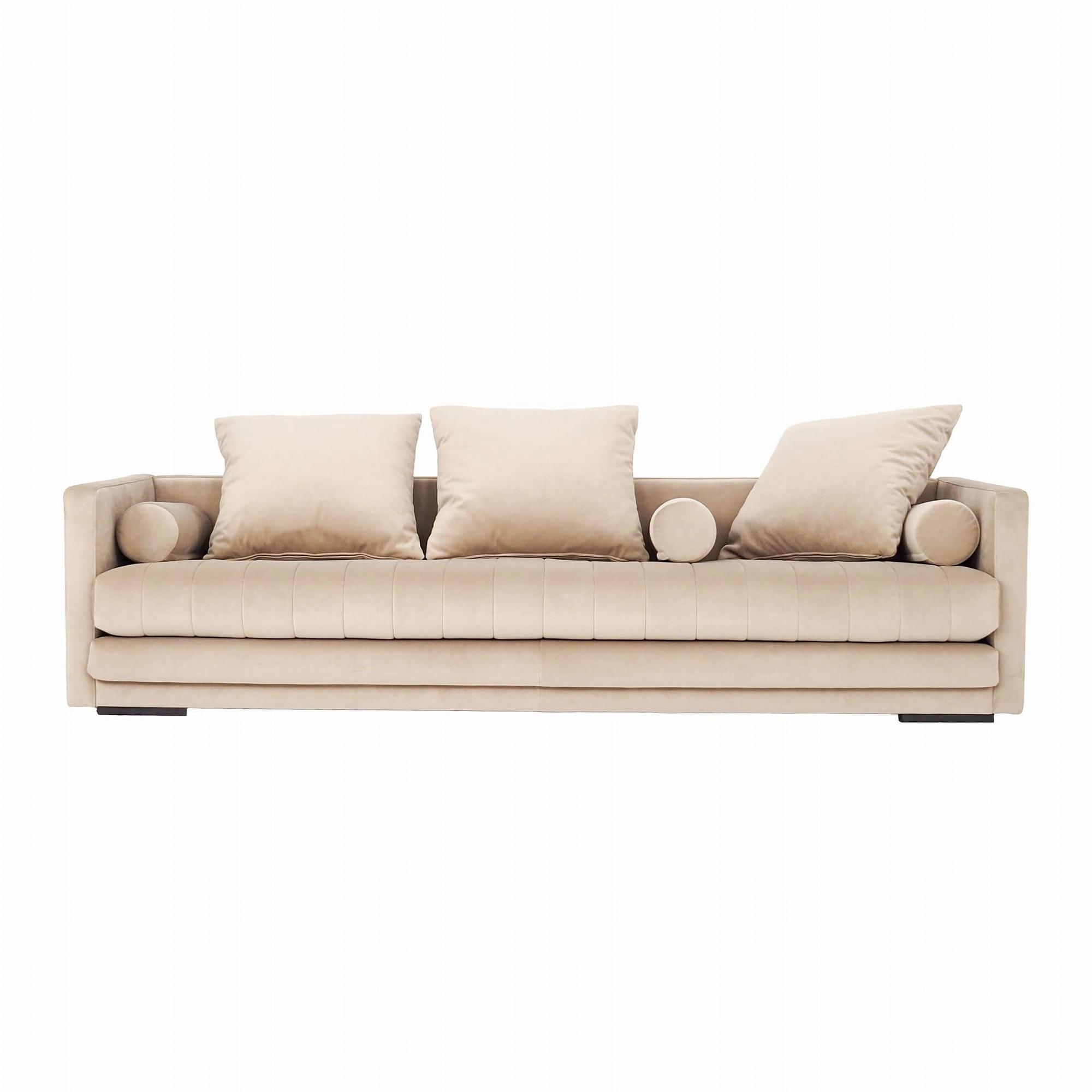  Kopenhaga Sofa 3-Sitzer Velour Beige 0