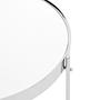 Allure Silberner Spiegelglas Runder Beistelltisch
 1