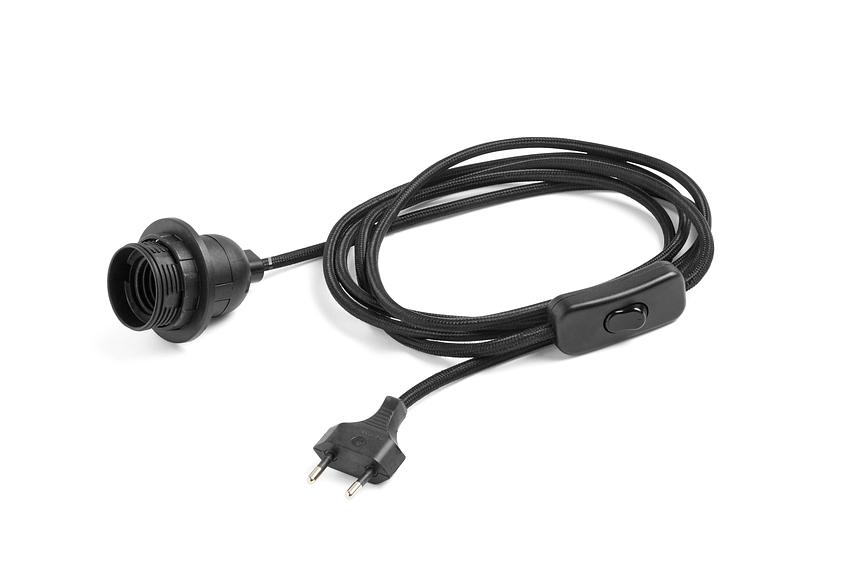 Fassungs-Set Tisch ABS schwarz 0