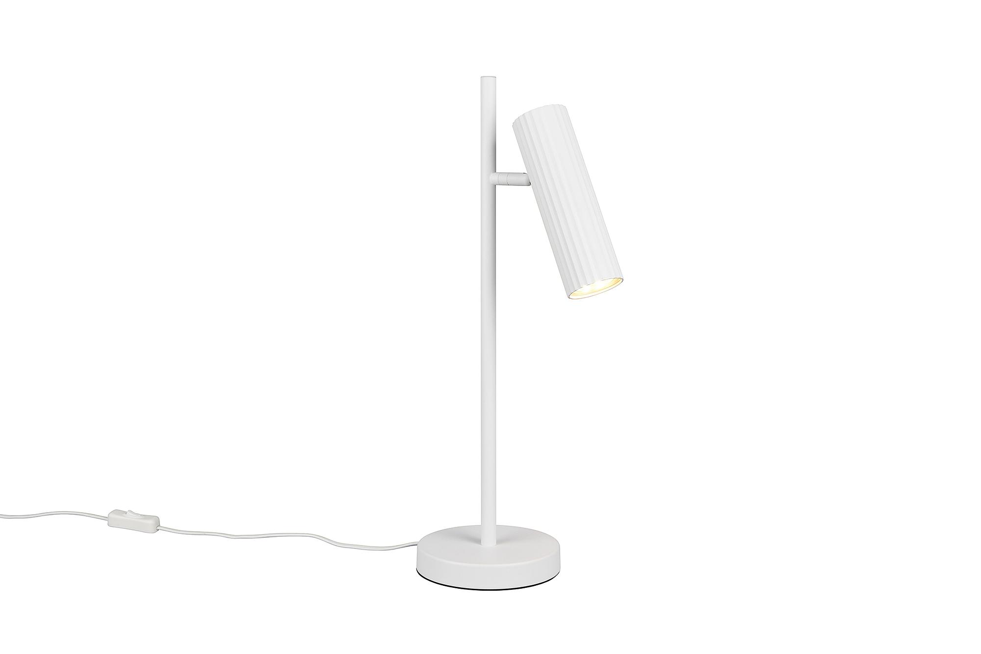 Table lamp Soka 1-light iron white 1