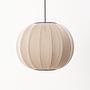 Knit Pendelleuchte Beige 0