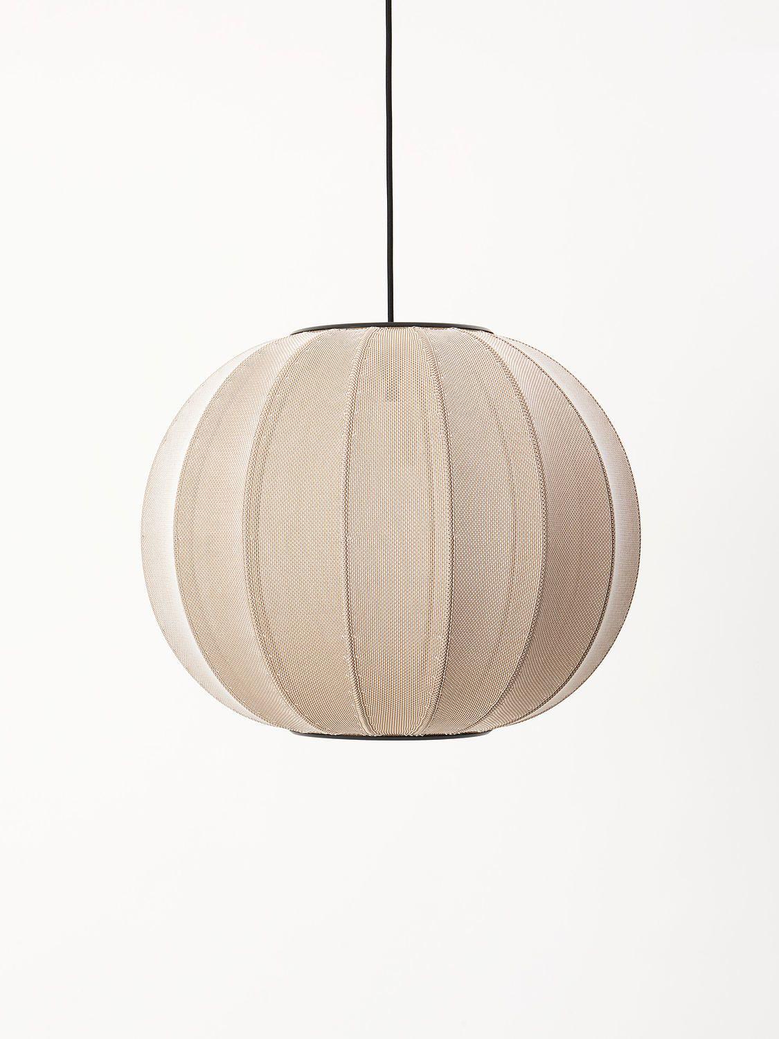 Knit Pendelleuchte Beige 0