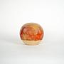 Spherical ceramic vase 1960s 2