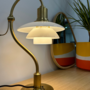 PH 2/2 Luna Tischleuchte Eisen Gold 3