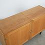 Cabinet ash wood 1970s 6
