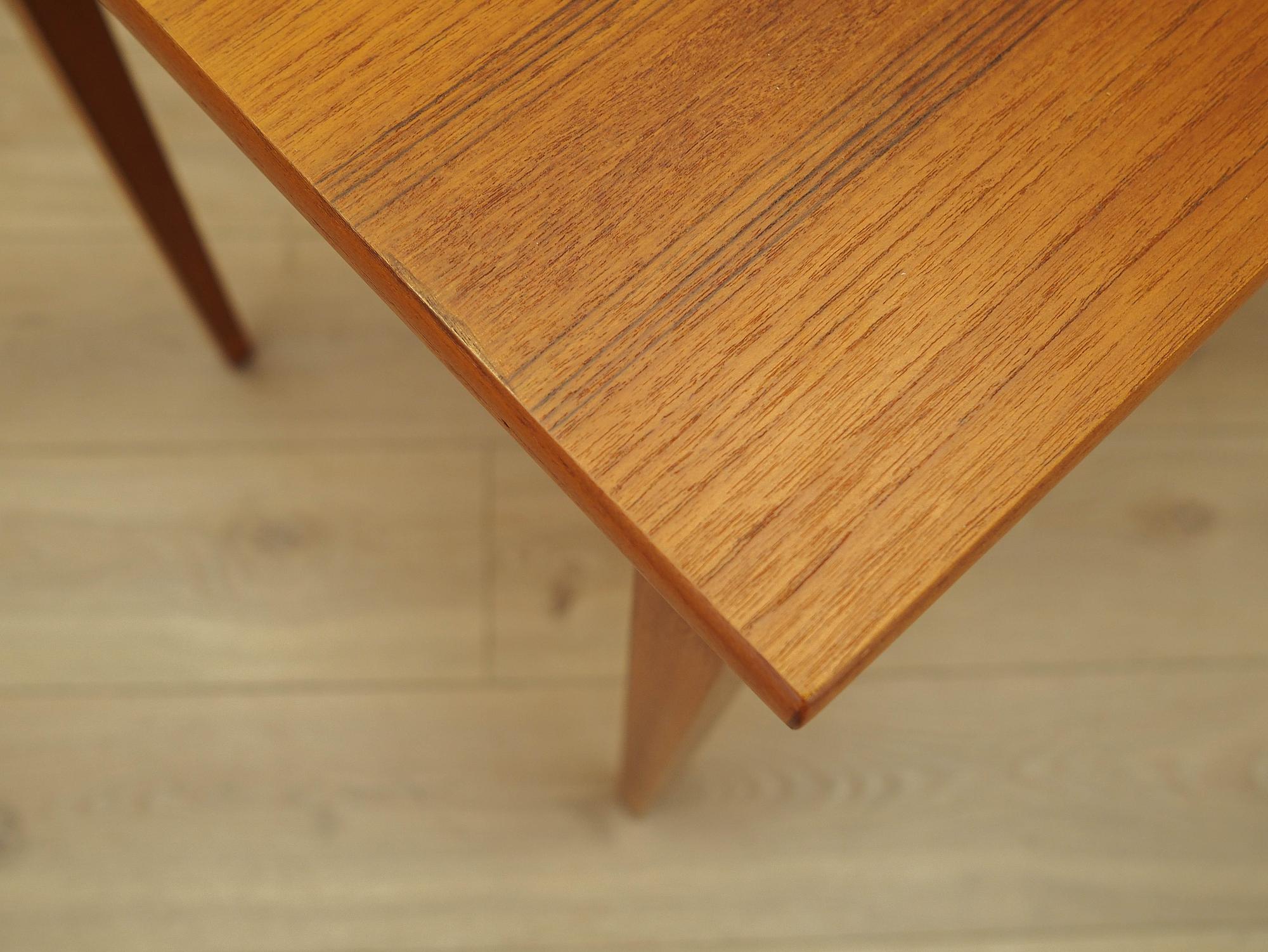 Teak Schreibtisch 1970er Jahre 8