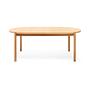 Owen Extendable Dining Table Oak L 200-300 cm 0