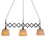 3-light pendant lamp Adrienne 1
