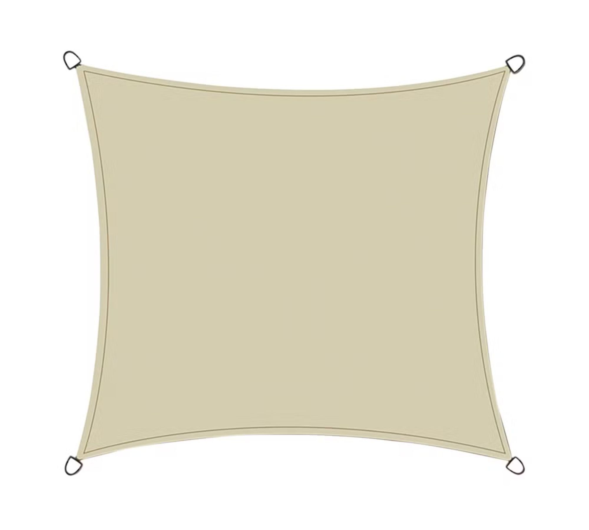 Sonnensegel Polyethylen Beige 0