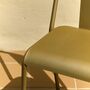 Tondra Stuhl Outdoor Metall Gold Gealtert 3