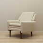 Armchair Textile Wood Cream 1970s 5