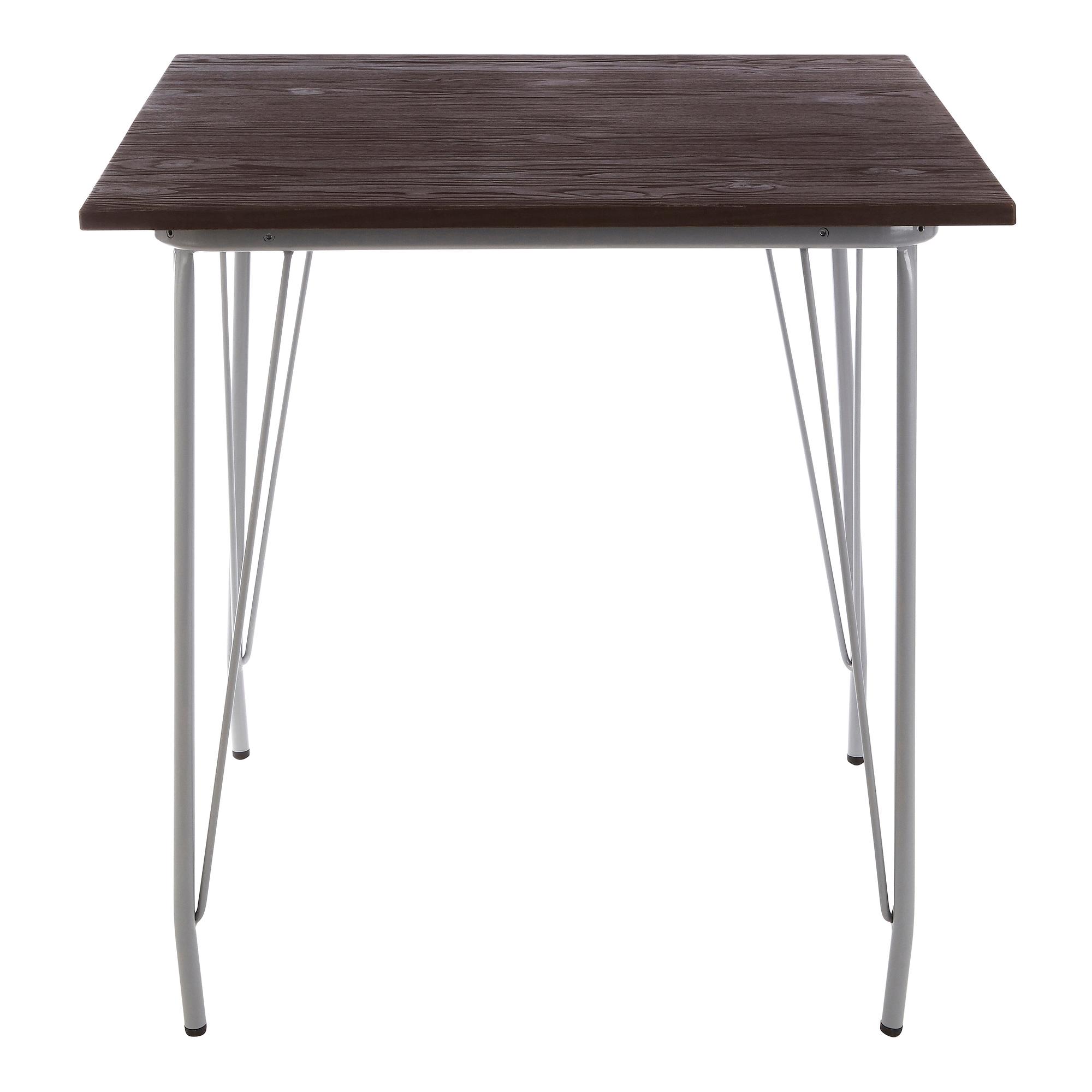 District Grey Metall und Elmholz Tisch
 3