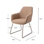 Hiroo Dining Chair Whisper Wheat 4