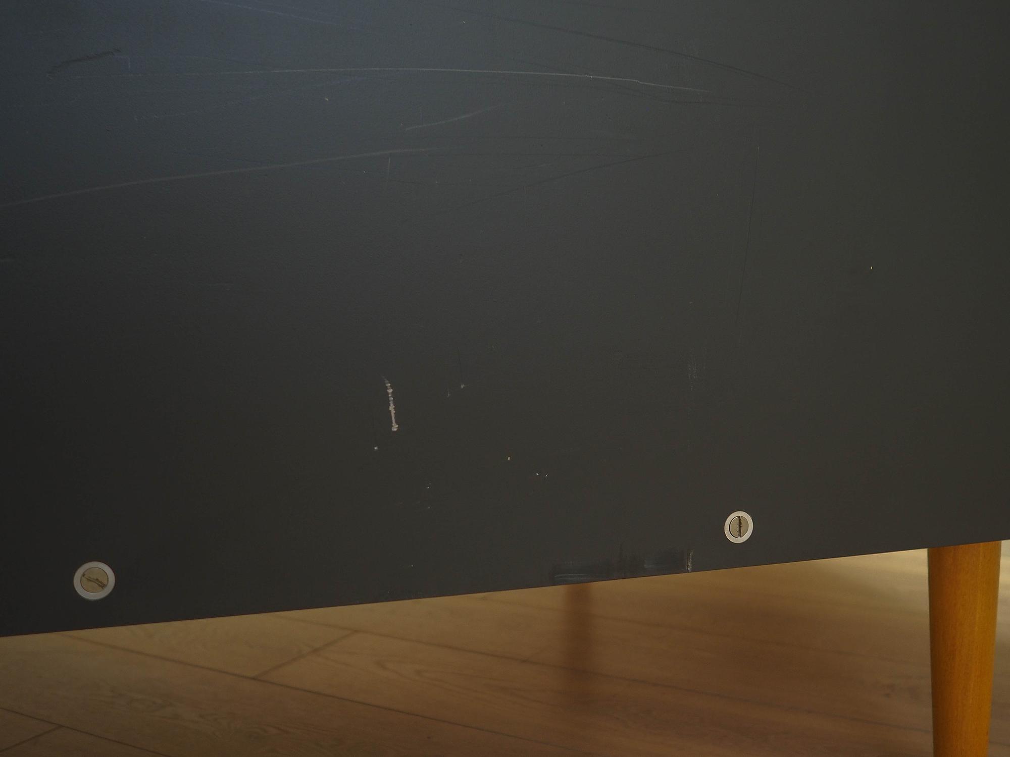 Eichensofa Weiß Braun 1960er Jahre 10