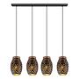 4-Flame pendant lamp Narri Iron 3