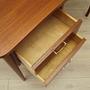 Teak-Schreibtisch Braun 1960er Jahre 9