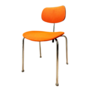 Wilde&Spieth Eiermann SE 68 Stuhl Textil Stahl Orange 0