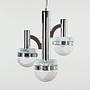 Space Age Chandelier Murano Glass 1970s 5