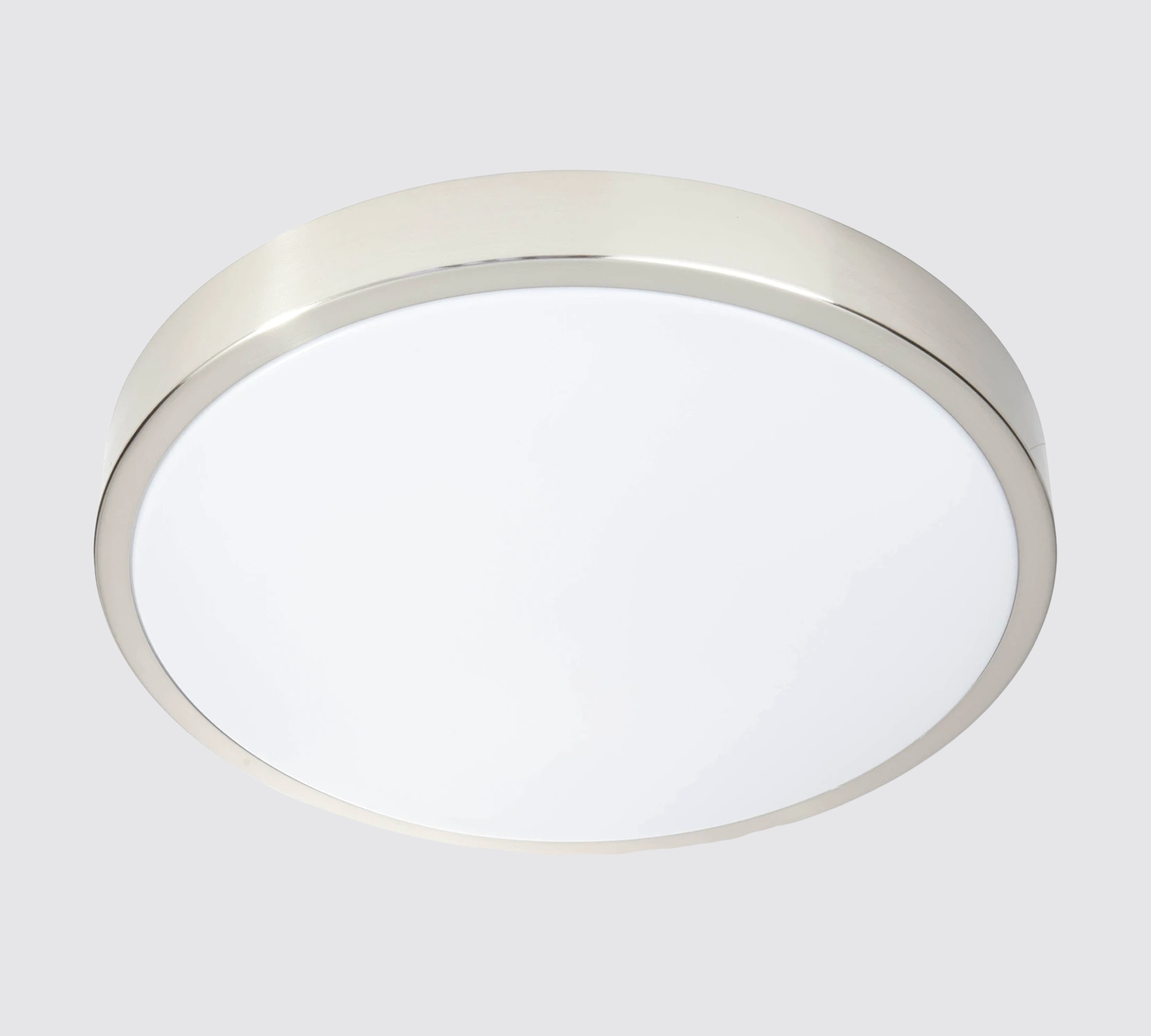 LED Deckenleuchte mit Fernbedienung Silber 2