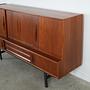 Highboard Teak wood 1970s 8
