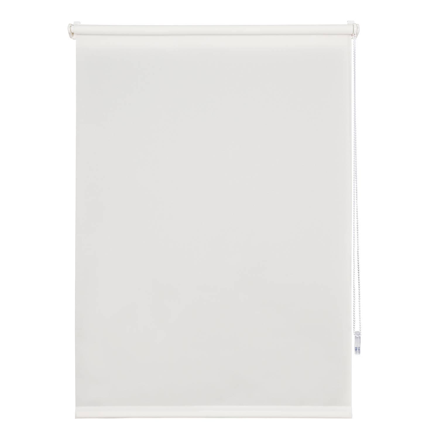 Klemmfix Rollo Win Blickdicht Polyester Weiß 75 x 160 cm 0