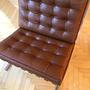 Barcelona Sessel Mies van der Rohe Leder Braun 6