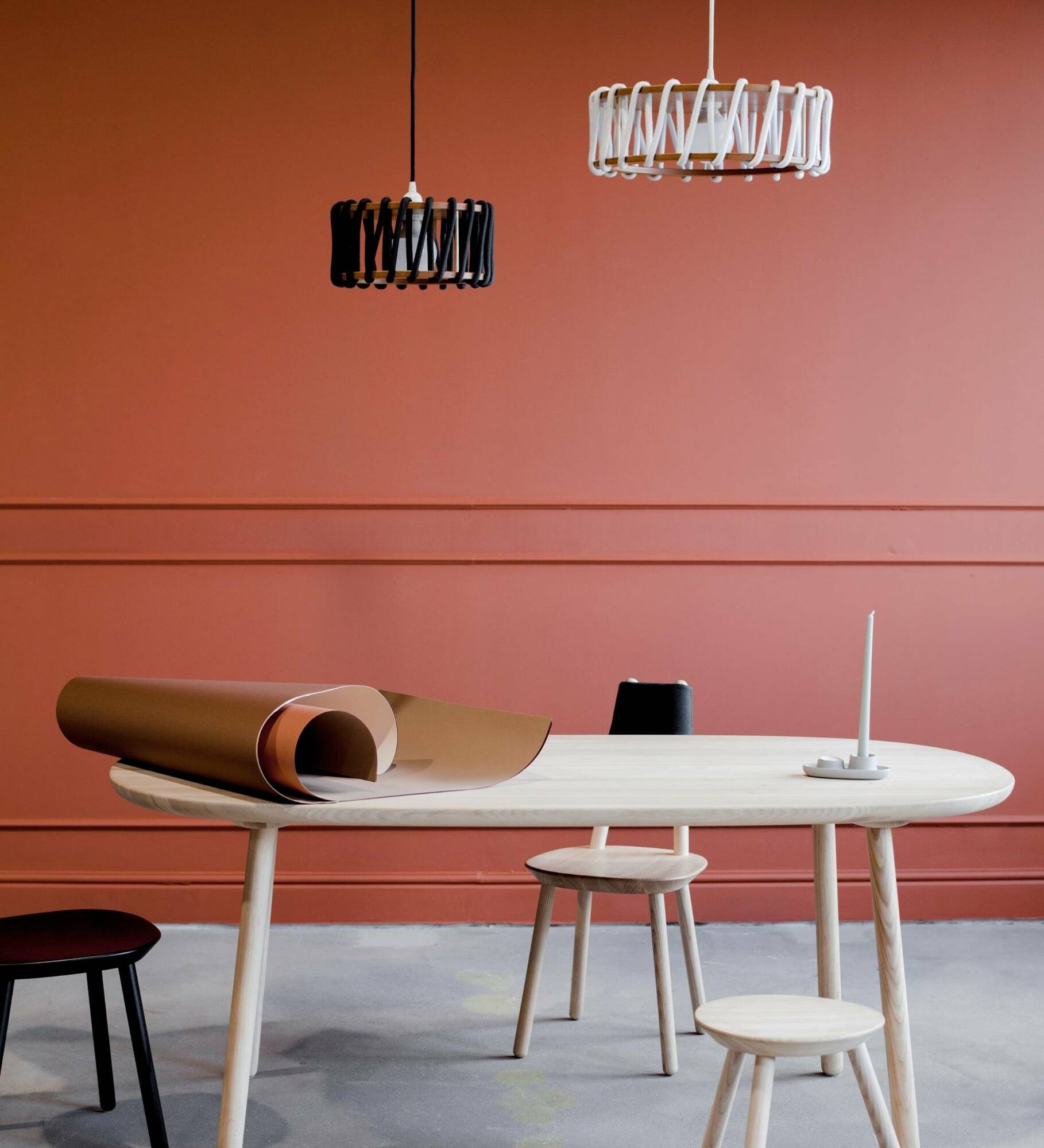 Pendelleuchte Macaron Schwarz 0